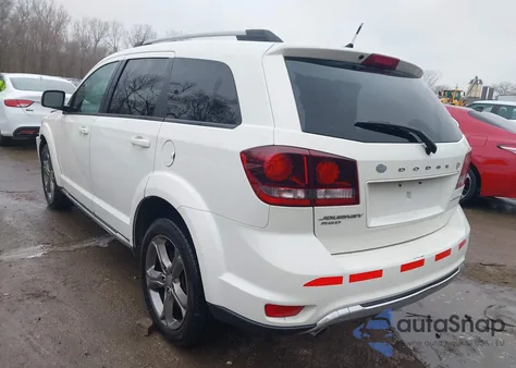 2017 Dodge Journey Crossroad Plus Awd z USA, uszkodzony, nr VIN 3C4PDDGG7HT553434